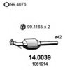 ASSO 14.0039 Catalytic Converter